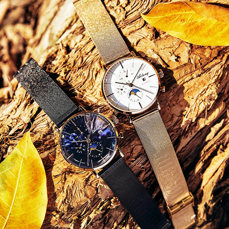 AILANG Design Brand Automatic Watch Men Mechanical Diver Watches Men's Diesel Watch SSS Minimalist watches mens 2021 Minimalism