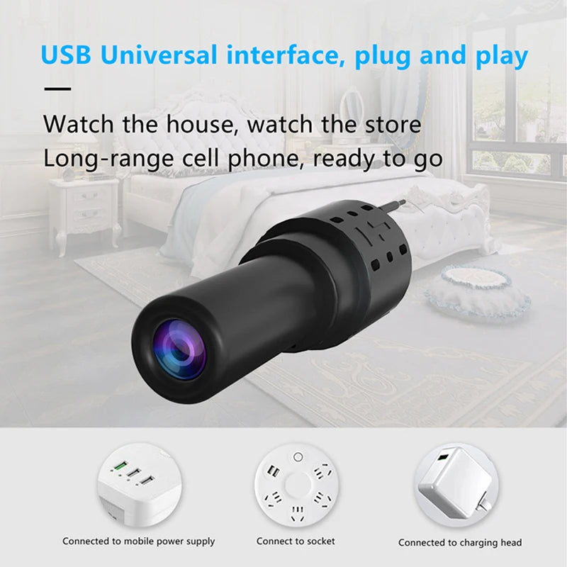 Mini WiFi Camera HD 1080P Indoor Monitor Security Protection Home Baby Video Surveillance IP Cam Audio Recorder 2024 New